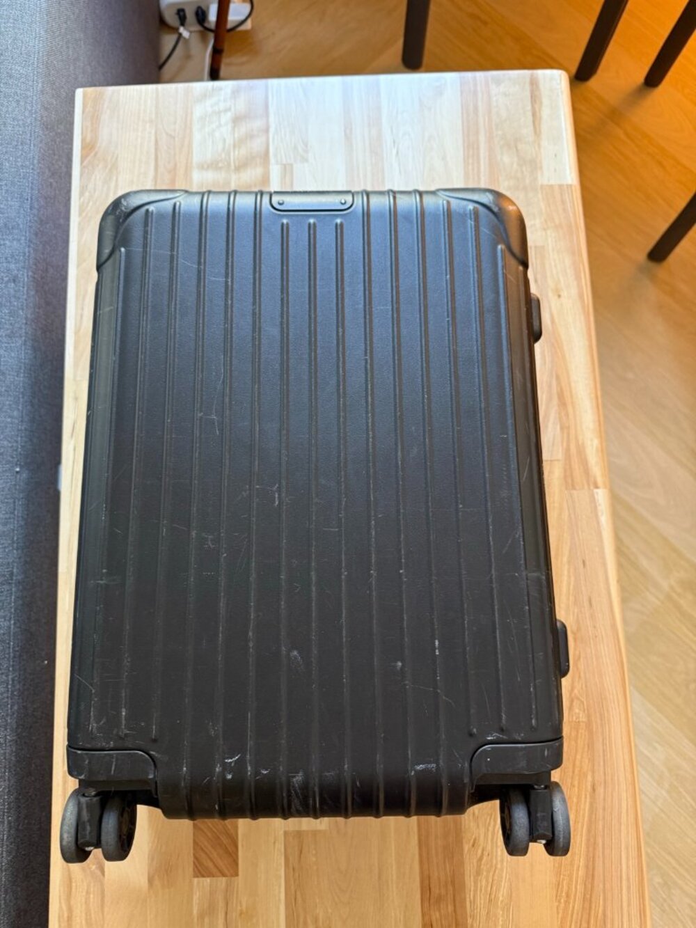 RIMOWA Essential Cabin Carry-On Suitcase Matte Black 36L